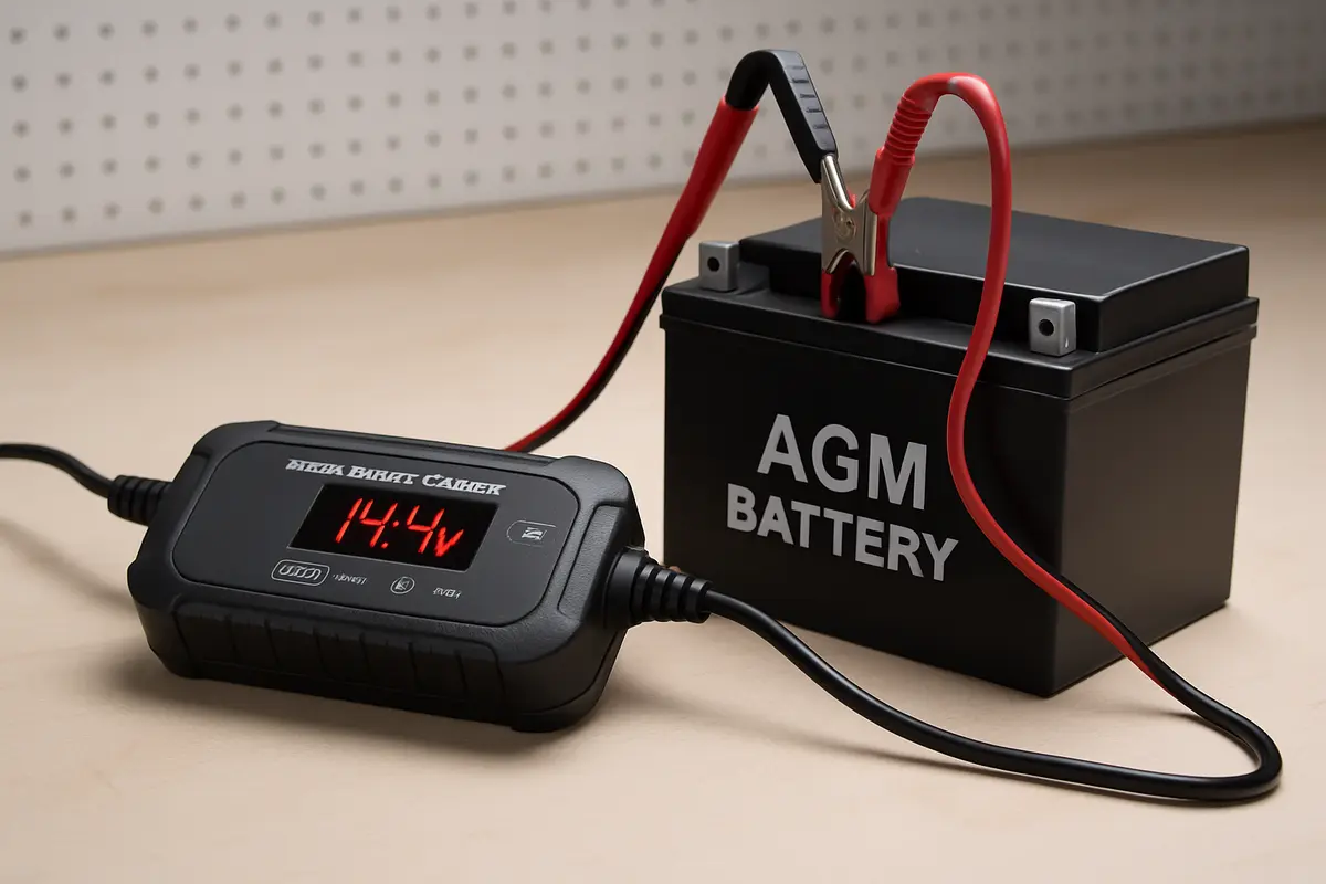 How to Charge an AGM Battery: Correct Voltage, Settings & Step-by-Step Guide