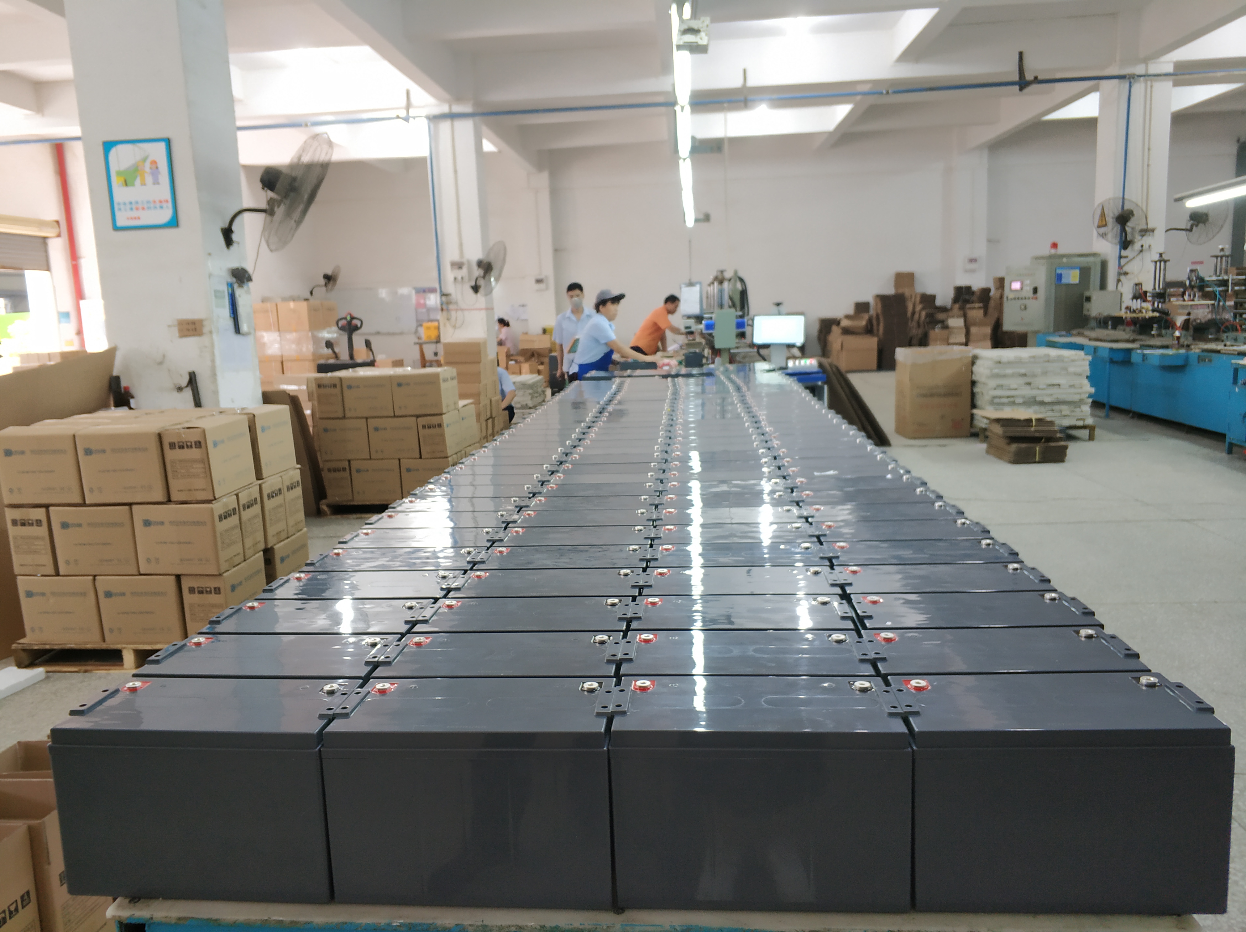 Naradex warehouse and packaging area